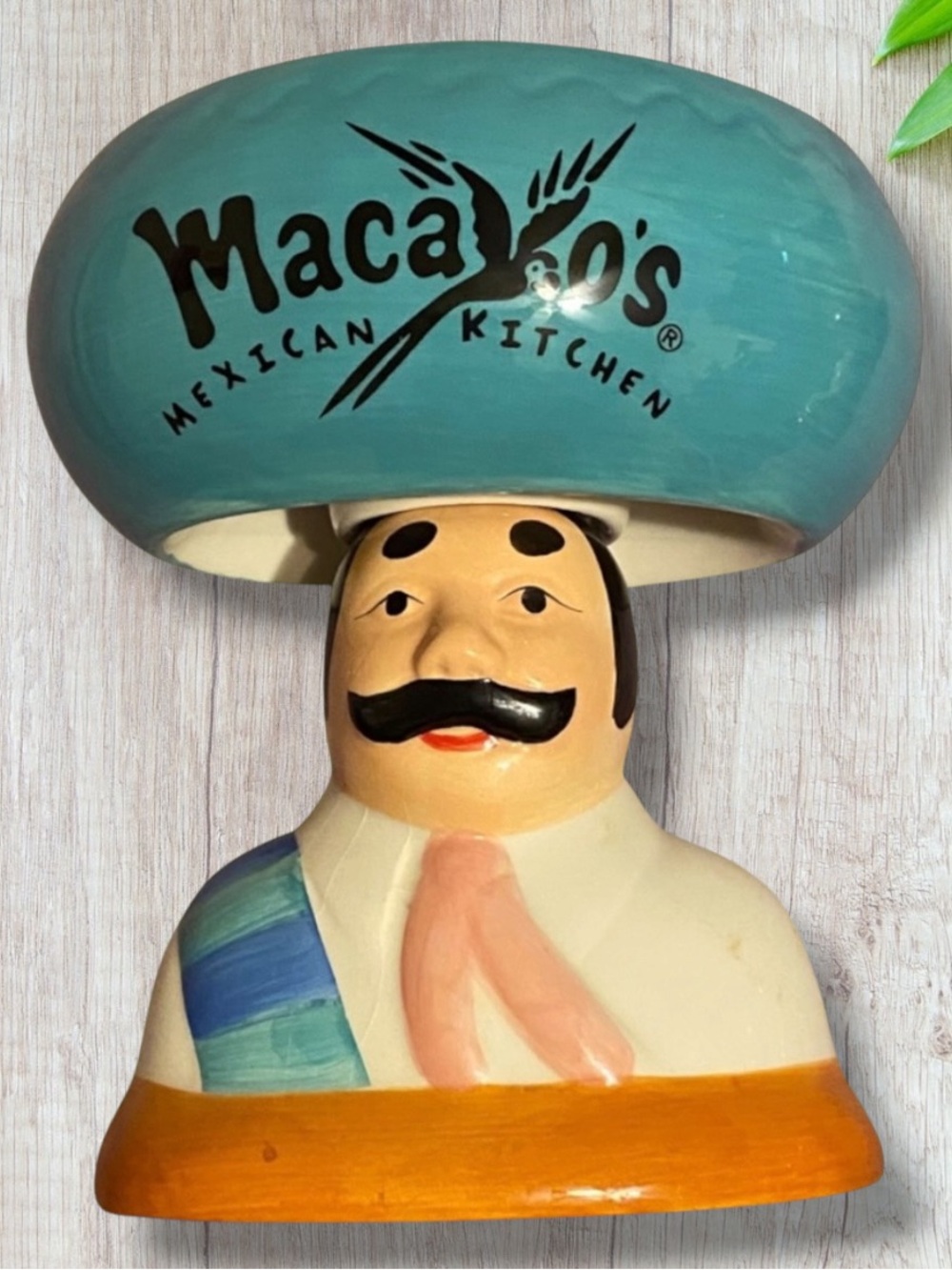 Margarita Glass Macayo’s Las Vegas Restaurant Mug Ceramic Poolside Planter